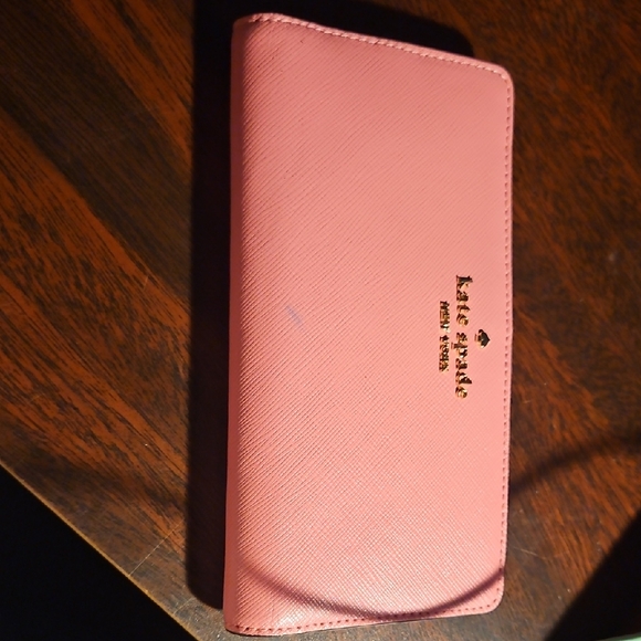 kate spade Handbags - Kate Spade Pink Wallet